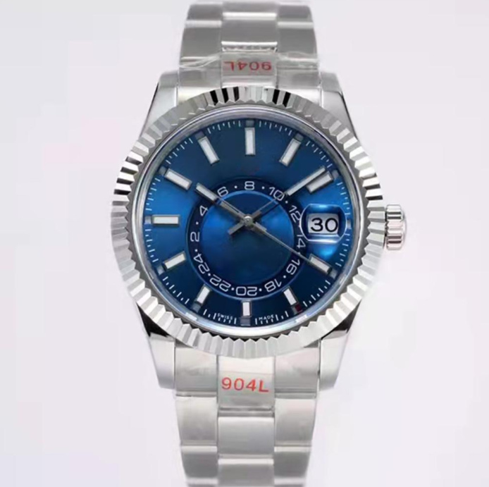 SKY Mens Automatic Watch High Quality Mechanical Fashion 2813 movement Watches Stainless Steel 42mm Luminous Waterproof Wristwatch gifts
SKY Mens Automatic Watch High Quality Mechanical Fashion 2813 movement Watches Stainless Steel 42mm Luminous Waterproof Wristwatch gifts
