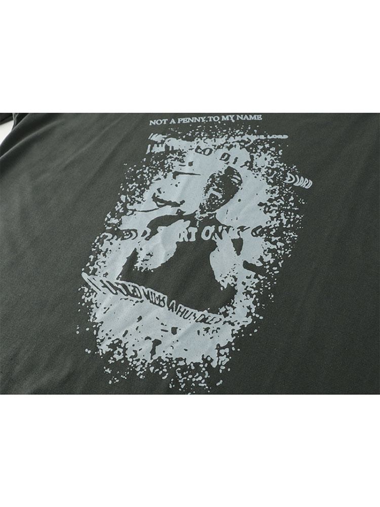 Women Autumn Long Sleeve T shirt O neck Graffiti Printing American Style Vintage Fashion Casual Korean Pullover Tee Top 220728