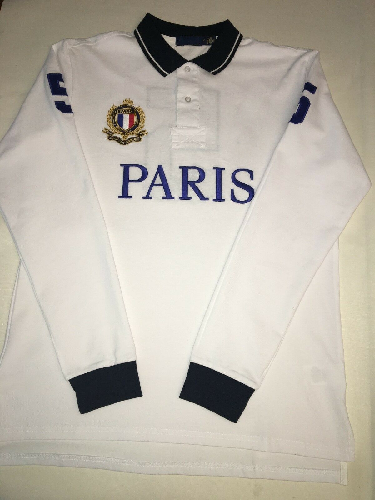 High-quality 100% cotton men's long-sleeved polos shirt T-shirt embroidery craft cotton fashion casual T-shirt ROME MILAN NEW YORK BERLINXXL
High-quality 100% cotton men's long-sleeved polos shirt T-shirt embroidery craft cotton fashion casual T-shirt ROME MILAN NEW YORK BERLINXXL