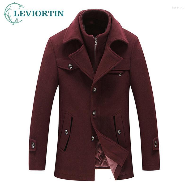 Men's Wool & Blends Winter Men‘s 30% Coats Autumn Solid Color Cold Resistant Woolen Overcoat Double Collar Casual Trench For Male Kend, Wine
Men's Wool & Blends Winter Men‘s 30% Coats Autumn Solid Color Cold Resistant Woolen Overcoat Double Collar Casual Trench For Male Kend, Wine