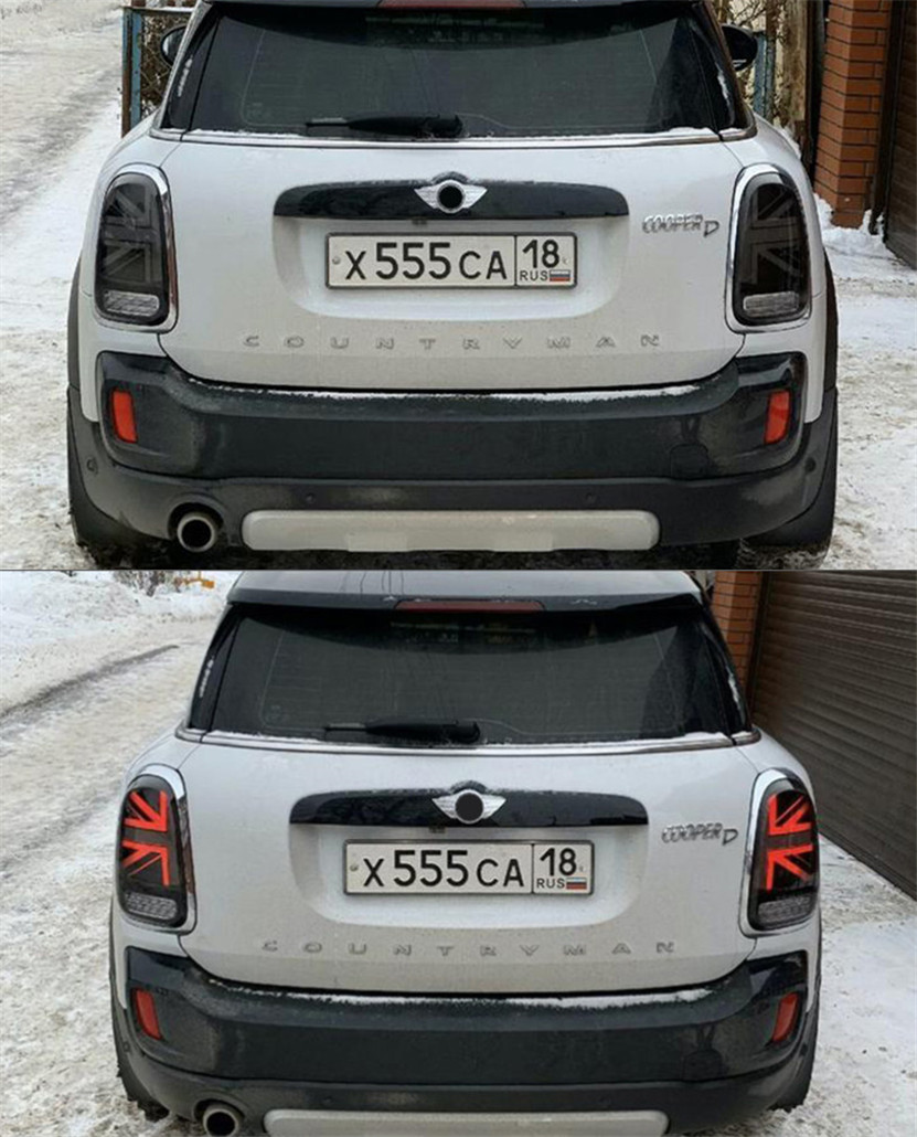 Rear Parking Lamp For MINI Cooper LED Tail Light 20 14-20 20 F60 Taillights DRL Reverse LED Turn Signal Brake Lights