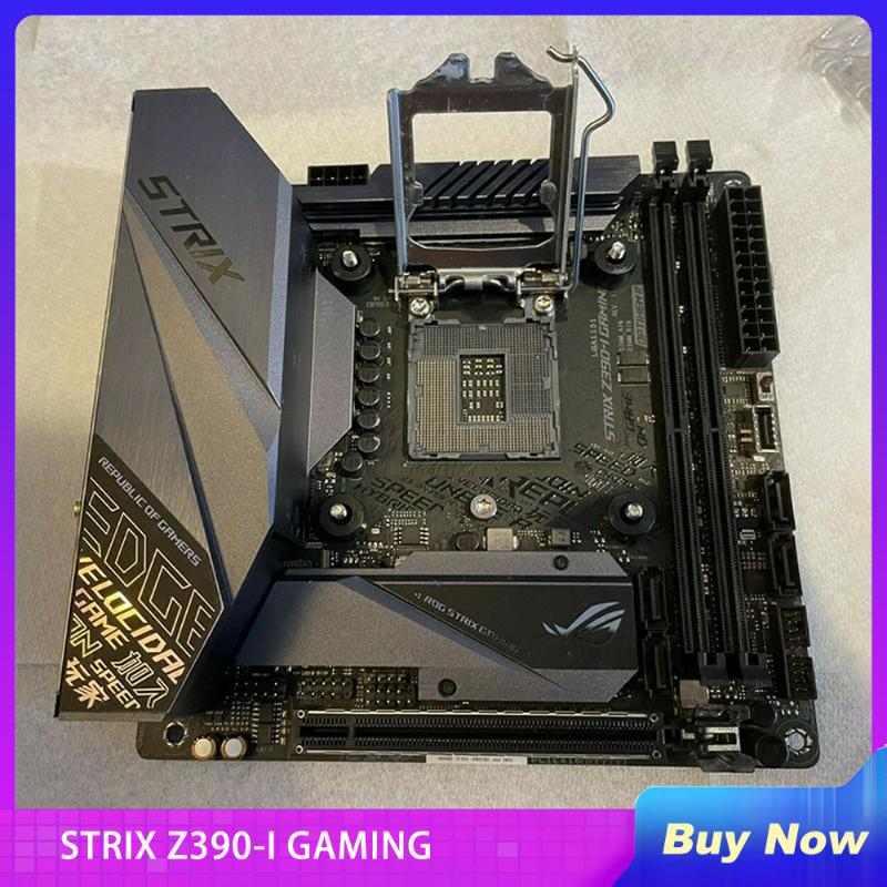 Motherboards Gaming Motherboard For ASUS ROG STRIX Z390-I LGA1151 DDR4 4500+ 9th/8th Generation Core 14nm Processor Perfect Tested
Motherboards Gaming Motherboard For ASUS ROG STRIX Z390-I LGA1151 DDR4 4500+ 9th/8th Generation Core 14nm Processor Perfect Tested