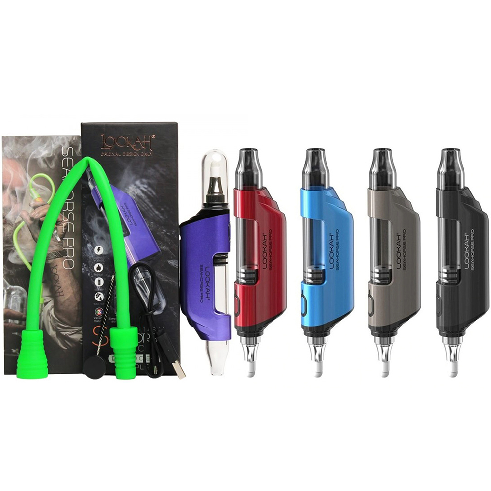 Authentic Lookah Seahorse Pro Nectar Collector E cigarette Kits Wax Pen Variable Voltage Starter kit For Dab Rig Hookahs Glass Water Bongs swordfish pro max plus, Orange
Authentic Lookah Seahorse Pro Nectar Collector E cigarette Kits Wax Pen Variable Voltage Starter kit For Dab Rig Hookahs Glass Water Bongs swordfish pro max plus, Orange