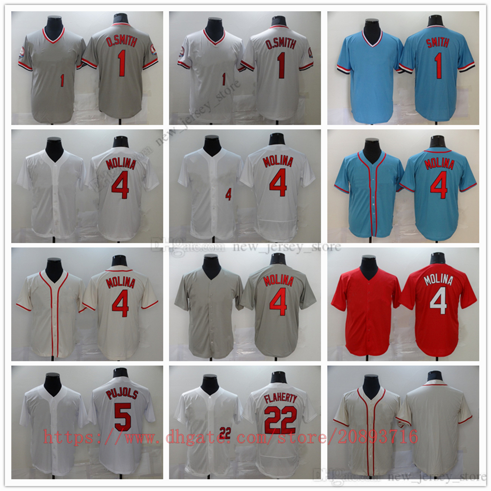 Movie College Baseball Wears Jerseys Stitched 4 YadierMolina 1 OzzieSmith 22 JackFlaherty 5Pujols Slap All Stitched Away Breathable Sport Sale High Quality, As picture (with team logo)
Movie College Baseball Wears Jerseys Stitched 4 YadierMolina 1 OzzieSmith 22 JackFlaherty 5Pujols Slap All Stitched Away Breathable Sport Sale High Quality, As picture (with team logo)