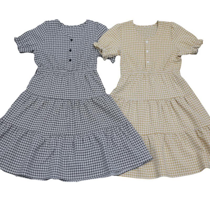 Girl's Dresses 4 To 16 Years Kids & Teenager Girls Summer Plaid Flare Tier Dress Children Girl Fashion V-neck Polyester Casual Clothing, Blue
Girl's Dresses 4 To 16 Years Kids & Teenager Girls Summer Plaid Flare Tier Dress Children Girl Fashion V-neck Polyester Casual Clothing, Blue