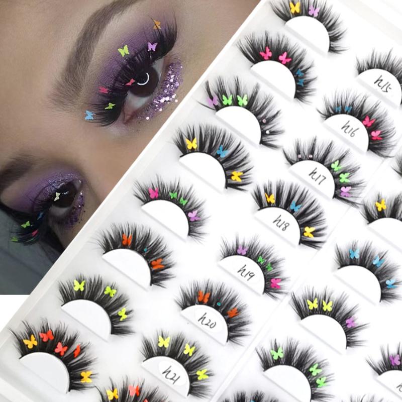 False Eyelashes Faux Mink Lashes With Butterflys Or Flowers On Them In Bulk Wholesale Full Strip Makeup Butterfly Lash PartyFalse
False Eyelashes Faux Mink Lashes With Butterflys Or Flowers On Them In Bulk Wholesale Full Strip Makeup Butterfly Lash PartyFalse