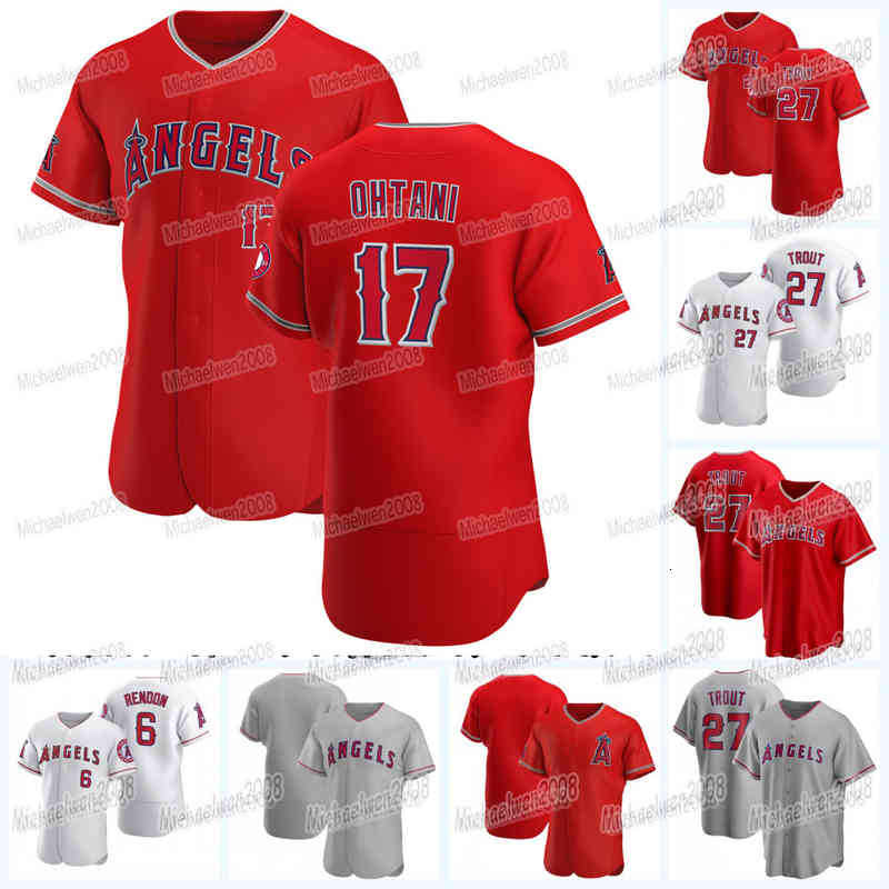 Angels Shohei Ohtani Jersey Mike Trout Jared Walsh Albert Pujols Kurt Suzuki Tony Watson Aaron Slegers Mike Mayers Justin Upton Jared Walsh