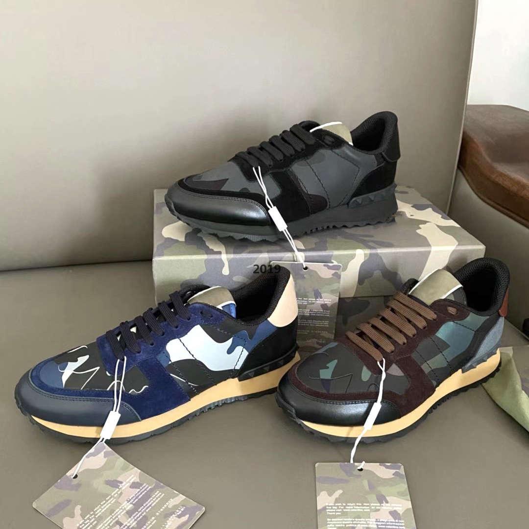 Mens Rockrunner Camouflage shoes fashion luxury designer sneakers Genuine Leather stud Rivet S NlK''Valentinoe''Valentinoity''sneakers, Color 14
Mens Rockrunner Camouflage shoes fashion luxury designer sneakers Genuine Leather stud Rivet S NlK''Valentinoe''Valentinoity''sneakers, Color 14