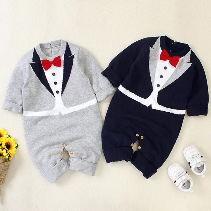 Jumpsuits Autumn Infant Kids Baby Boy Clothes Rompers Gentleman Bowknot Long Sleeve Knit Jumpsuit Born RompersJumpsuits, 82w773 blue
Jumpsuits Autumn Infant Kids Baby Boy Clothes Rompers Gentleman Bowknot Long Sleeve Knit Jumpsuit Born RompersJumpsuits, 82w773 blue