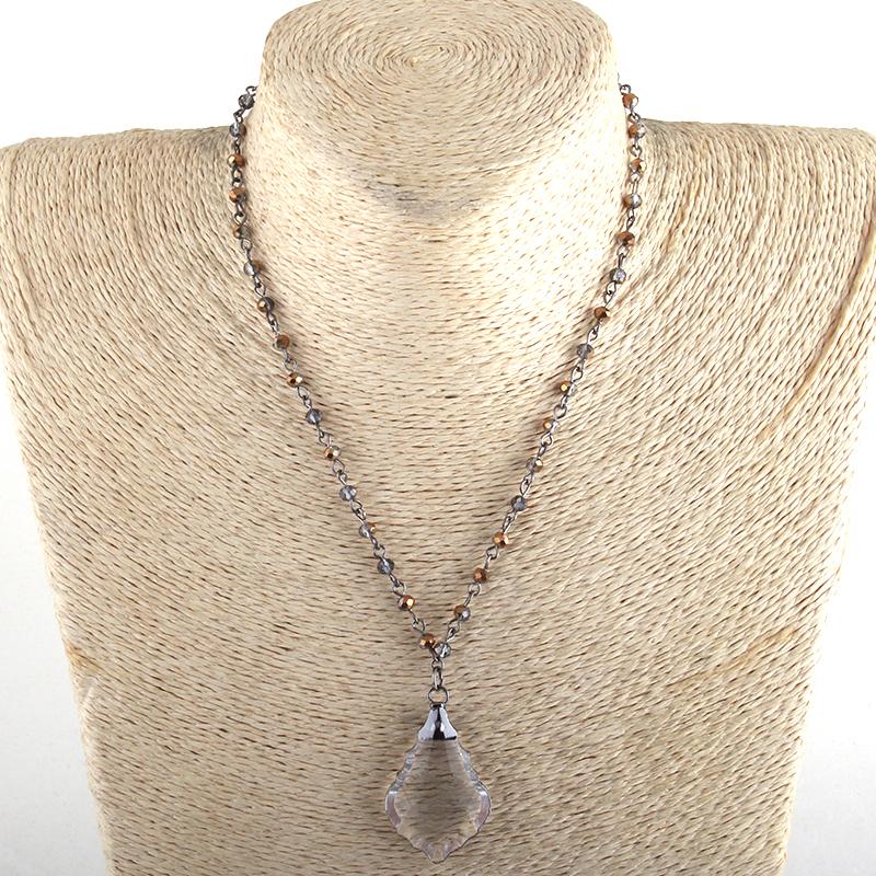 Pendant Necklaces MOODPC Fashion Bohemian Tribal Jewelry 4mm Glass Rosary Chain Dorp
Pendant Necklaces MOODPC Fashion Bohemian Tribal Jewelry 4mm Glass Rosary Chain Dorp