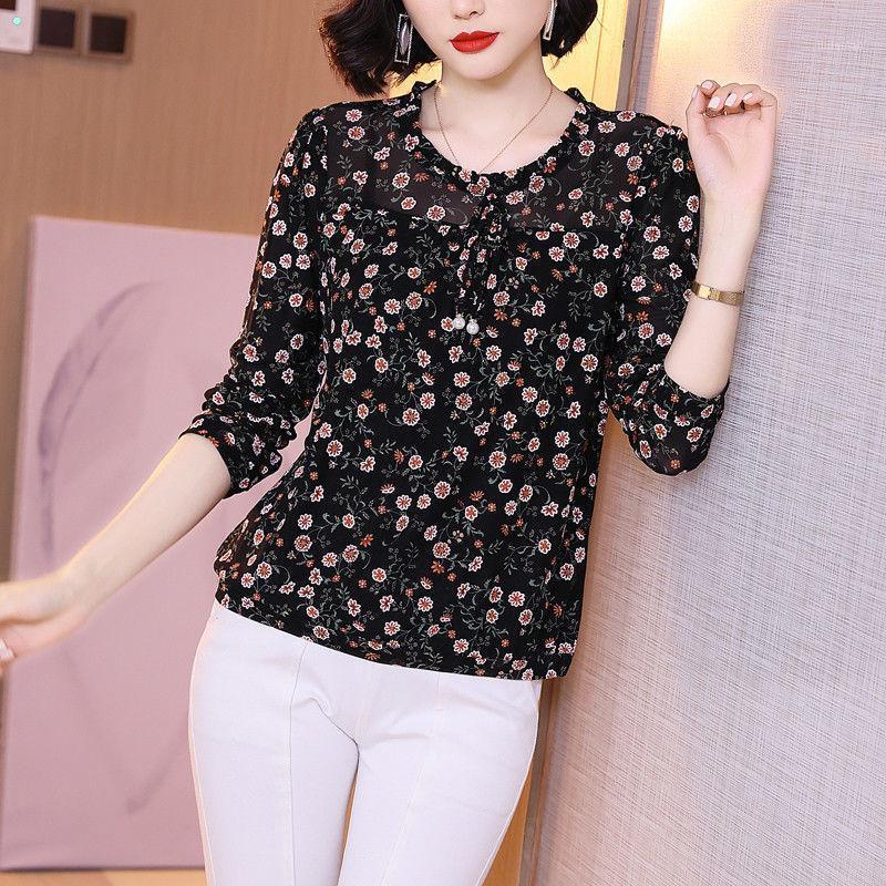 Women's Blouses & Shirts Blouse Women Chiffon Shirt Long Sleeve Autumn Loose Large Size Top Blusas Mujer De Moda, 2053
Women's Blouses & Shirts Blouse Women Chiffon Shirt Long Sleeve Autumn Loose Large Size Top Blusas Mujer De Moda, 2053
