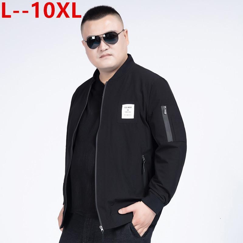 Men's Jackets 8XL 7XL Men Reversible Jacket With Stand-up Collar Baseball Bomber Zip Male Fashion Streetwear Clothes, Black
Men's Jackets 8XL 7XL Men Reversible Jacket With Stand-up Collar Baseball Bomber Zip Male Fashion Streetwear Clothes, Black