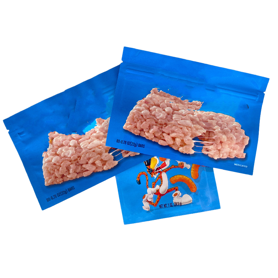 Rice krispies treats edible Mylar Packaging bags Flamin hot Nacho cheese chips edibles Chili Cheese Puff RUFFLES FRITOS package candy
Rice krispies treats edible Mylar Packaging bags Flamin hot Nacho cheese chips edibles Chili Cheese Puff RUFFLES FRITOS package candy