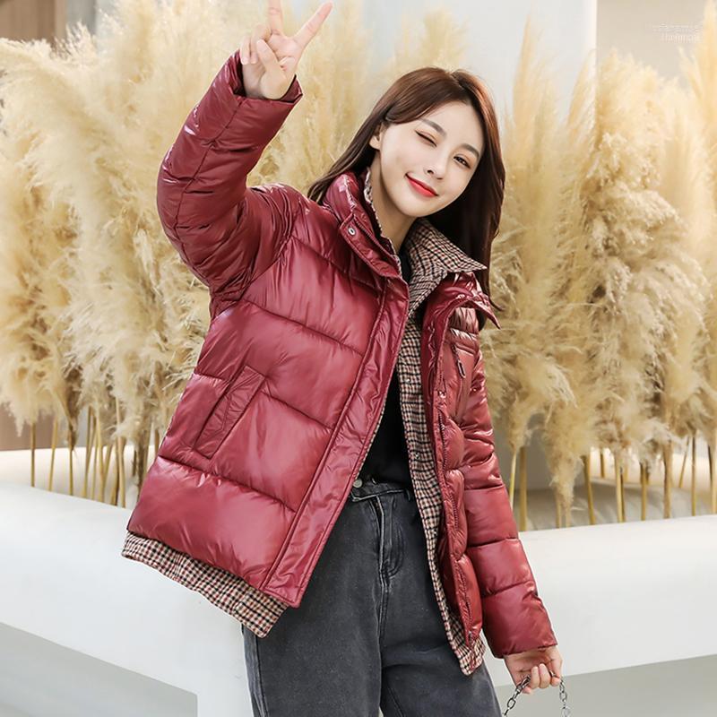 Women's Down & Parkas Plaid Stitching Fake Two-piece Cotton Jacket Winter Style Foreign Fashion Top1 Luci22, Beige
Women's Down & Parkas Plaid Stitching Fake Two-piece Cotton Jacket Winter Style Foreign Fashion Top1 Luci22, Beige
