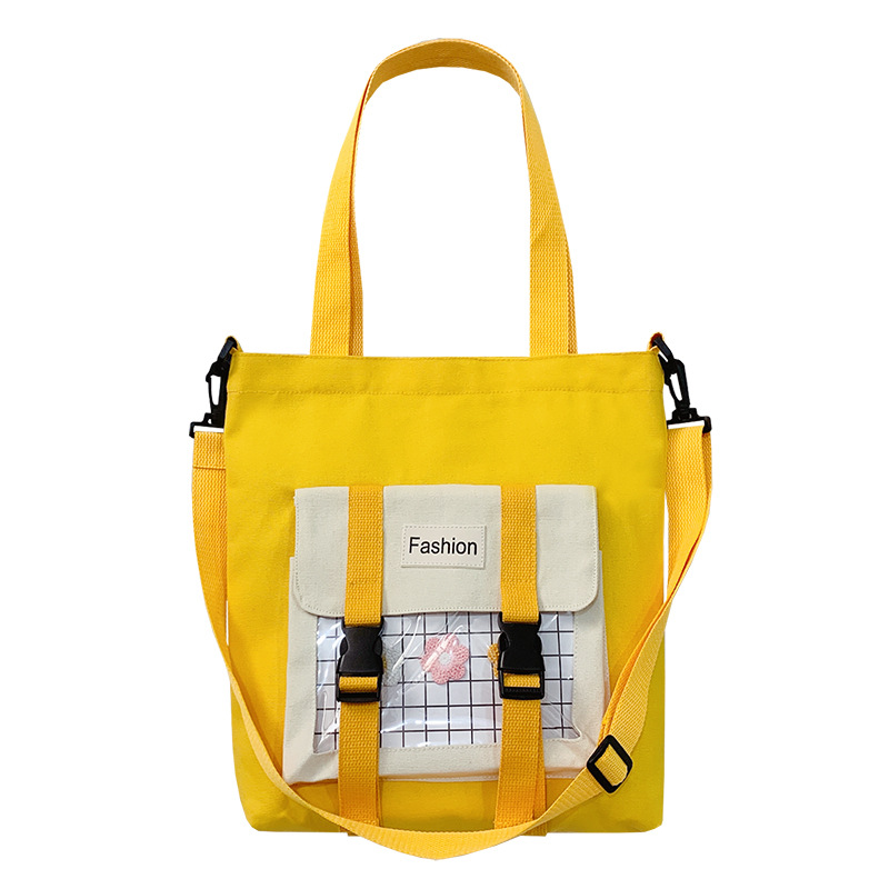 3pcs Stuff Sacks Women Canvas Large Capacity With Pouch Hasp Shoulder Bag Mix Color, Yellow
3pcs Stuff Sacks Women Canvas Large Capacity With Pouch Hasp Shoulder Bag Mix Color, Yellow
