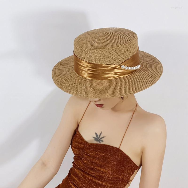 Wide Brim Hats Summer Ladies 2022 Sunscreen Sun Hat Fashion Pearl Top Women's Seaside Beach Straw Caps Foldable Birthday GiftsWide, White
Wide Brim Hats Summer Ladies 2022 Sunscreen Sun Hat Fashion Pearl Top Women's Seaside Beach Straw Caps Foldable Birthday GiftsWide, White