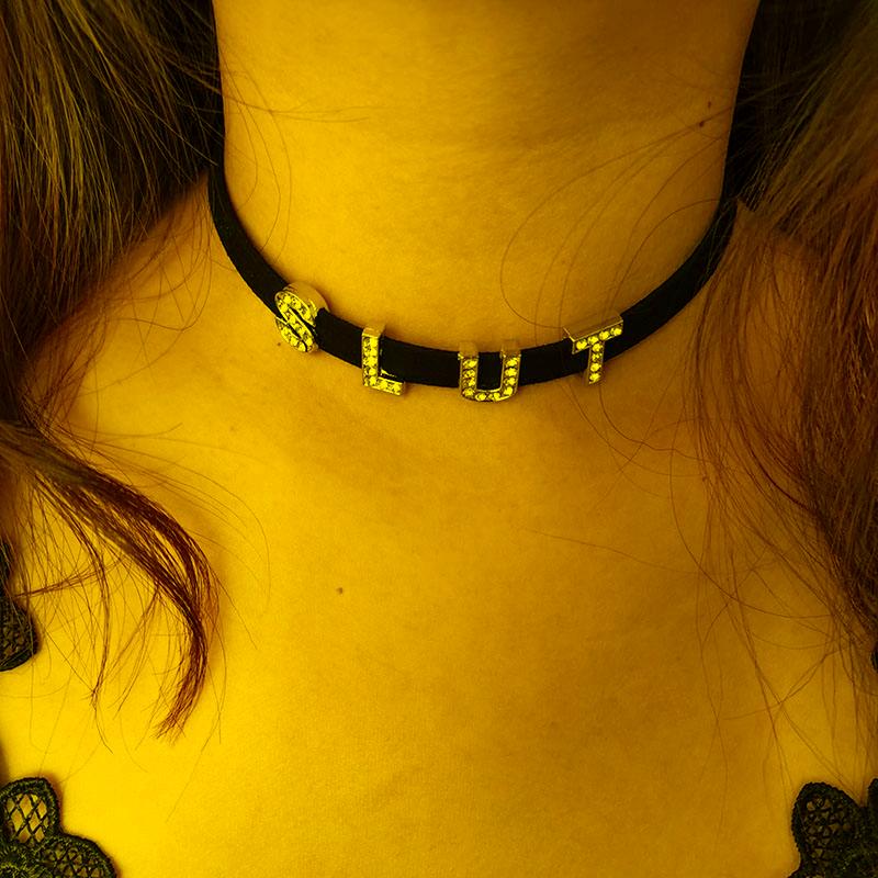 Chokers Customized Rhinestone Letters Choker Necklaces Women Girls Custom Name Collar Chocker Party Jewelry Family Friends GiftChokers
Chokers Customized Rhinestone Letters Choker Necklaces Women Girls Custom Name Collar Chocker Party Jewelry Family Friends GiftChokers