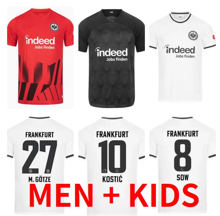 22 23 Eintracht Frankfurt soccer jerseys 2022 2023 Die Adler SOW SILVA KOSTIC JOVIC uniform kit HASEBE KAMADA HINTEREGGER football shirt Men kids kit
22 23 Eintracht Frankfurt soccer jerseys 2022 2023 Die Adler SOW SILVA KOSTIC JOVIC uniform kit HASEBE KAMADA HINTEREGGER football shirt Men kids kit