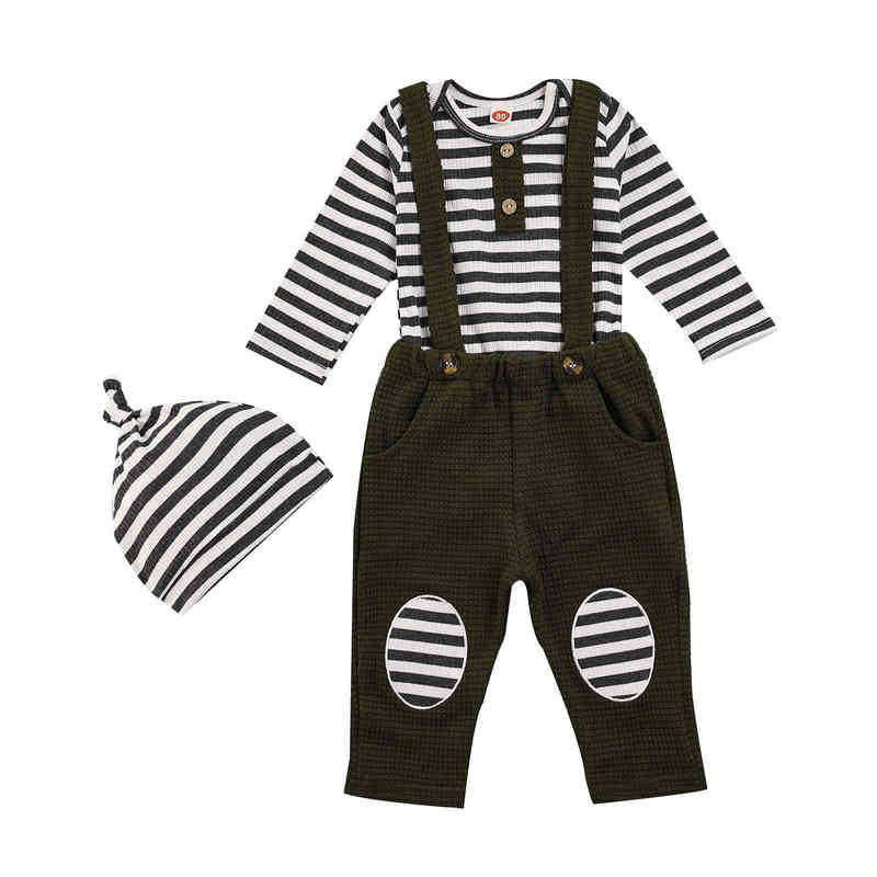 Citgeett Autumn Newborn Baby Boys Clothes Stripe Long Sleeve Romper And Jarretel Pants Hat Fall Clothing Set J220712, Red
Citgeett Autumn Newborn Baby Boys Clothes Stripe Long Sleeve Romper And Jarretel Pants Hat Fall Clothing Set J220712, Red
