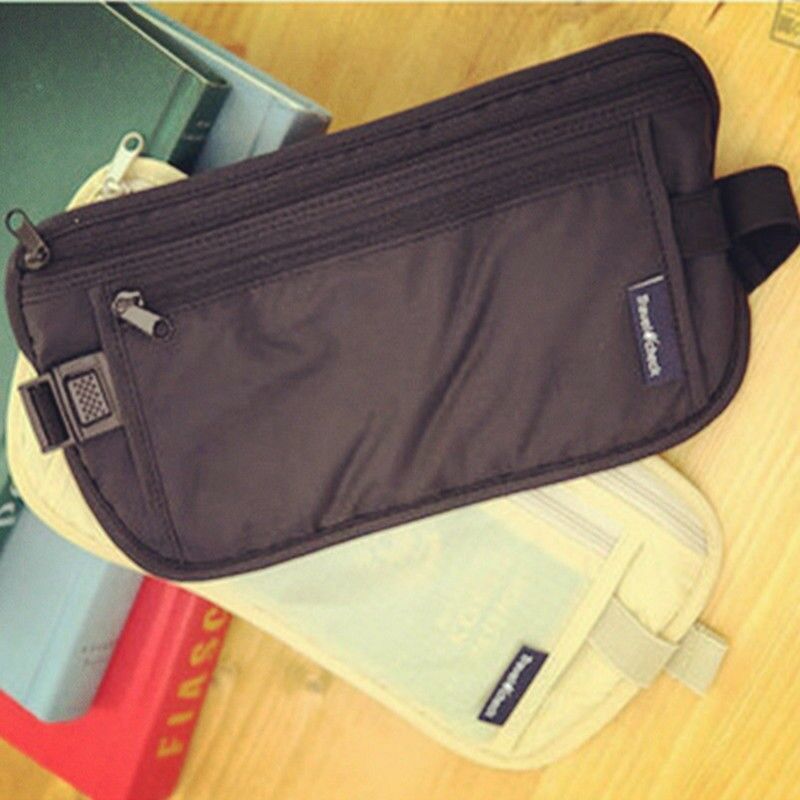 Safe Travel Hidden Wallet Anti theft Passport Pockets Outdoor Sports Storage Bag 220520