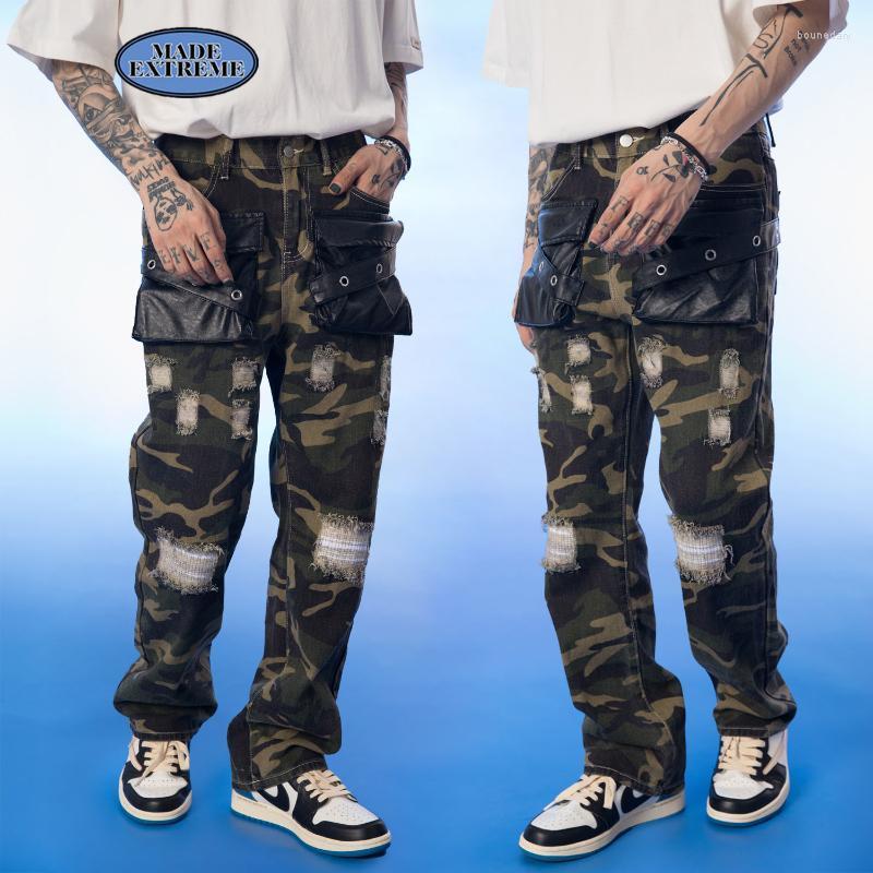 Men's Pants MadeExtreme High Street Vintage Camouflage Patchwork PU Leather Pocket Men Casual Trousers Hip Hop Joggers Cargo PantsMen's Boun, Light camo
Men's Pants MadeExtreme High Street Vintage Camouflage Patchwork PU Leather Pocket Men Casual Trousers Hip Hop Joggers Cargo PantsMen's Boun, Light camo