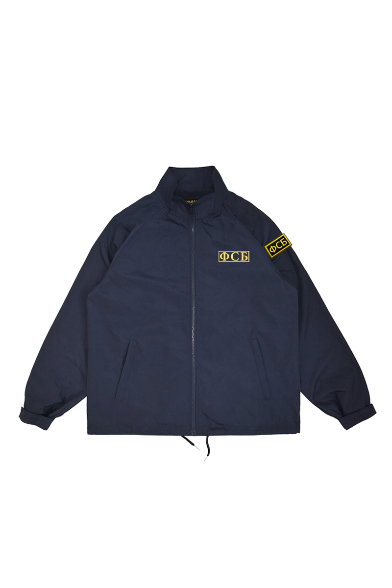 USSR FSB KGB Youth Zipper Jacket Film TV Soviet Union Men's Loose Identification Trench Coat Russian Special Tactical Clothing