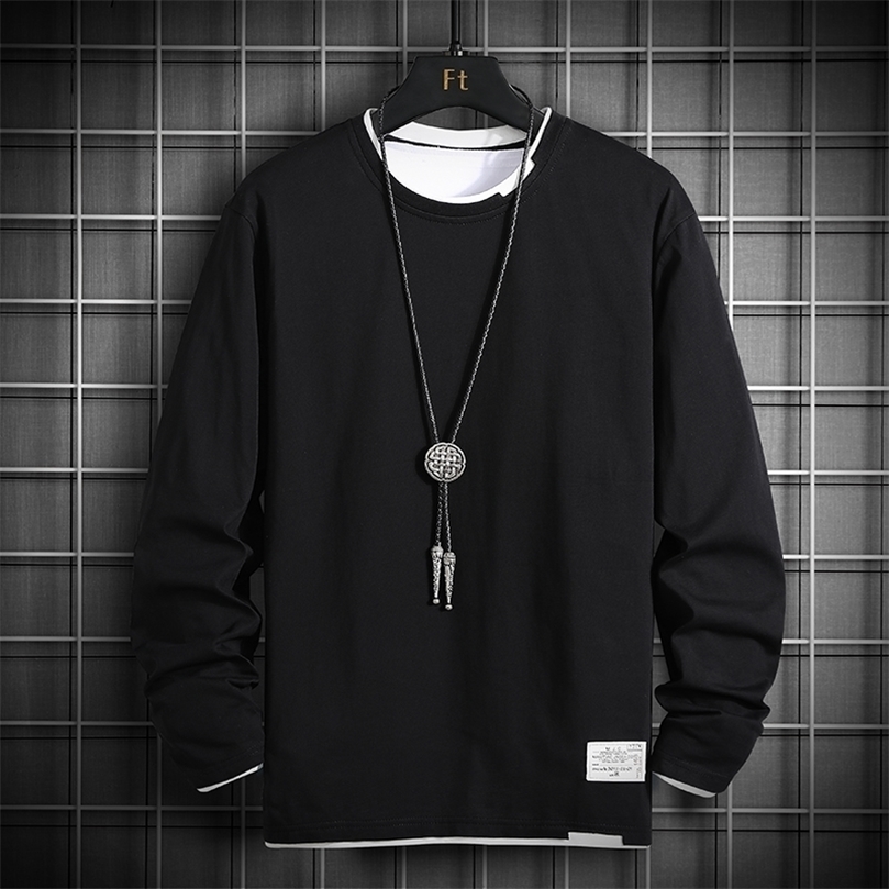 Single Road Mens T Shirt Blank Oversized 100% Cotton Long Sleeve Tshirt Japanese Streetwear Vintage Black T-Shirt 220401, Grey t-shirt men
Single Road Mens T Shirt Blank Oversized 100% Cotton Long Sleeve Tshirt Japanese Streetwear Vintage Black T-Shirt 220401, Grey t-shirt men