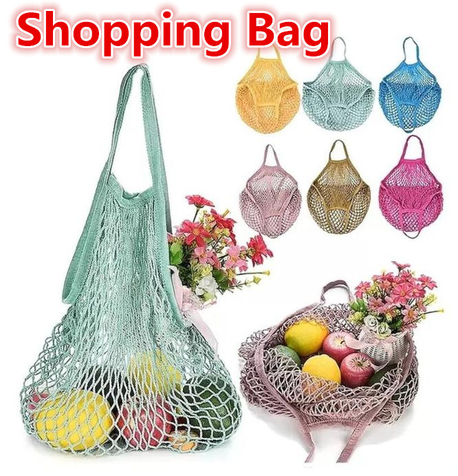 Cotton Mesh Net String Shopping Bag Reusable Foldable Fruit Storage Handbag Totes Women Shopping Mesh Net Grocery Tote Bag Fast Delivery
Cotton Mesh Net String Shopping Bag Reusable Foldable Fruit Storage Handbag Totes Women Shopping Mesh Net Grocery Tote Bag Fast Delivery