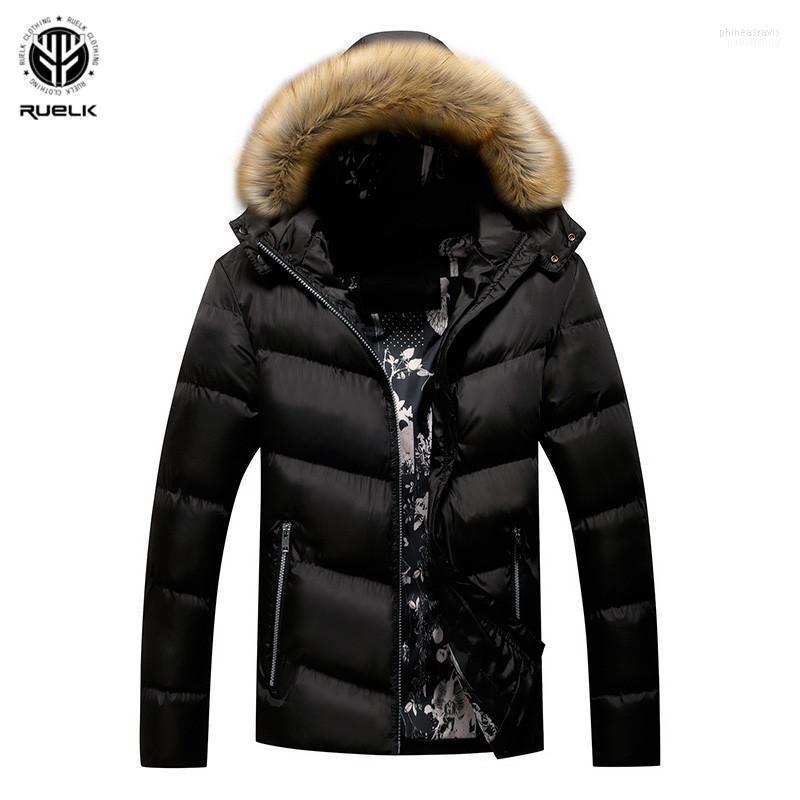 Men's Down & Parkas RUELK Winter Long Thick Hooded Fur Collar Coats Men Overcoats Casual Army Jackets Male Brand Clothing1 Phin22, Black
Men's Down & Parkas RUELK Winter Long Thick Hooded Fur Collar Coats Men Overcoats Casual Army Jackets Male Brand Clothing1 Phin22, Black