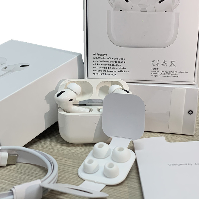 Earphones for Apple AP3 Airpods Pro 3 hight quality for iPhone H1 Chip Rename GPS Wireless Charging Bluetooth Headphones, White
Earphones for Apple AP3 Airpods Pro 3 hight quality for iPhone H1 Chip Rename GPS Wireless Charging Bluetooth Headphones, White