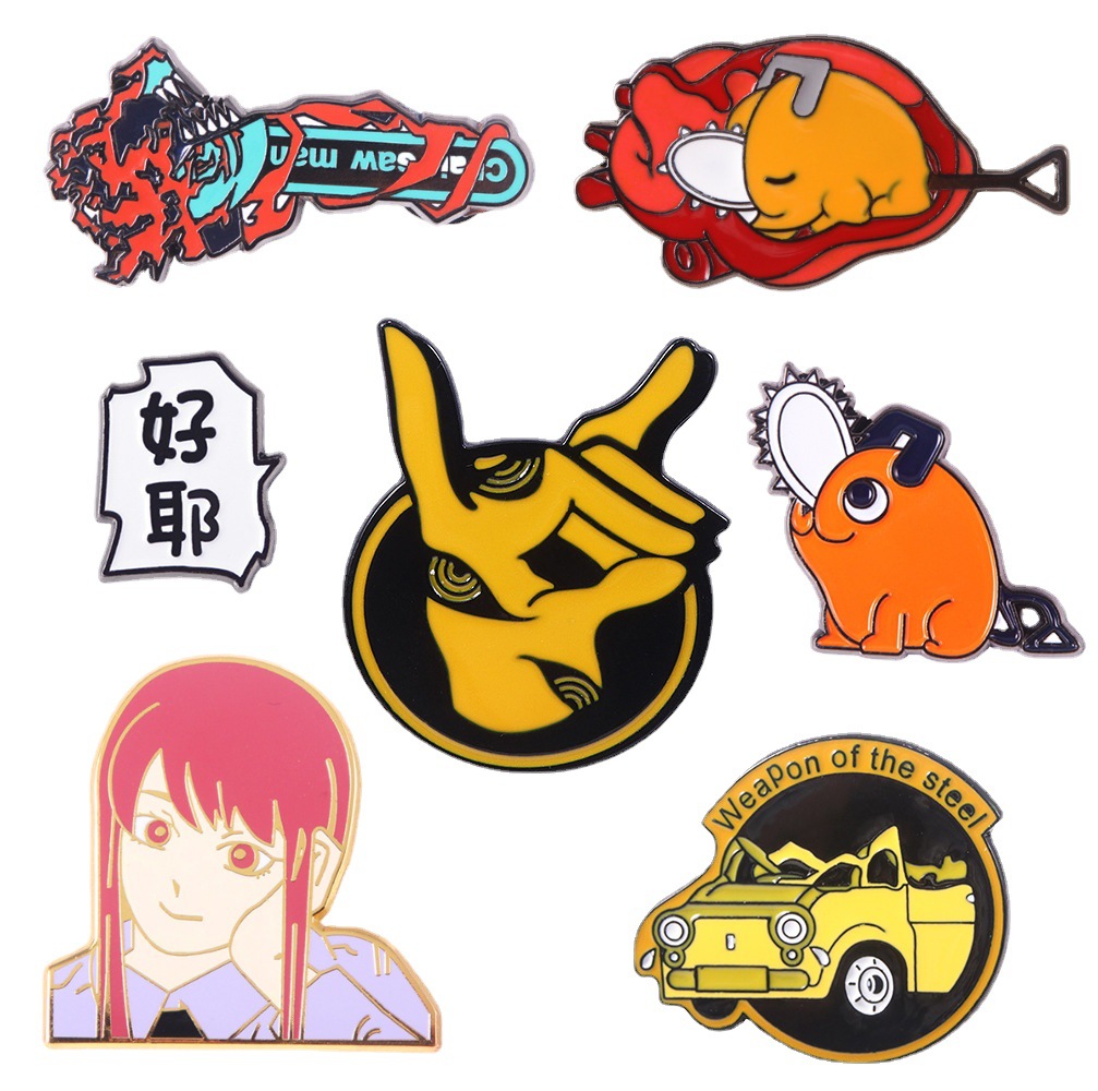 Anime Chainsaw Man Hayakawa Aki Fox Devil Gesture Cartoon Metal Enamel Backpack Coat Lapel Badge Brooch Pin Accessories, Mixed colors
Anime Chainsaw Man Hayakawa Aki Fox Devil Gesture Cartoon Metal Enamel Backpack Coat Lapel Badge Brooch Pin Accessories, Mixed colors