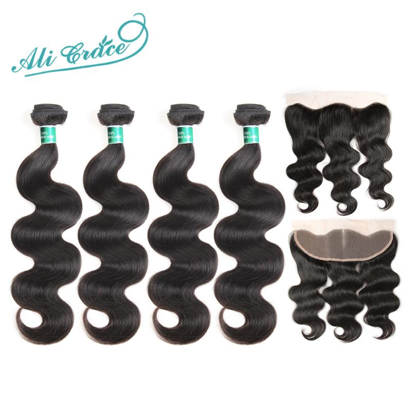 Human Hair Bulks Ali Grace Brazilian Body Wave With Lace Frontal 100% Remy 4 Bundles 13x4 Free Middle Part FrontalHuman
Human Hair Bulks Ali Grace Brazilian Body Wave With Lace Frontal 100% Remy 4 Bundles 13x4 Free Middle Part FrontalHuman