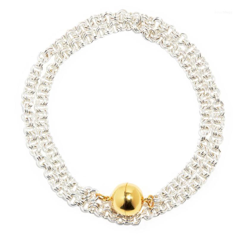 Korea Lovely Daisy Statement Necklace For Women Vacation Jewelry Big Magnet Clasp Lock Beads Chunky Chain Long Fashion Chains
Korea Lovely Daisy Statement Necklace For Women Vacation Jewelry Big Magnet Clasp Lock Beads Chunky Chain Long Fashion Chains
