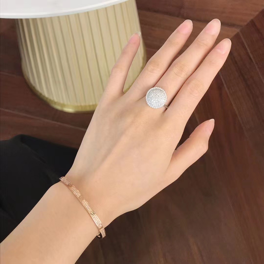 Stunning Sterg Sier Wedding Rings: Pave White 5A Cubic Zirconia CZ Dia Party Engagement Band Ring Gift