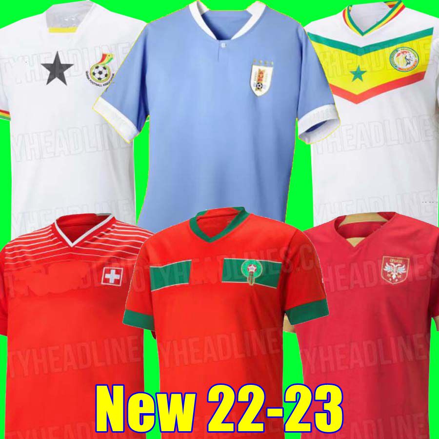 2022 2023 Morocco soccer jerseys Senegal MANE Hakimi Ghana 22 23 Switzerland maillot Serbia football uniforms shirts VLAHOVIC TADIC Uruguay Ivory Coast Paraguay, 22/23 home adult lfp
2022 2023 Morocco soccer jerseys Senegal MANE Hakimi Ghana 22 23 Switzerland maillot Serbia football uniforms shirts VLAHOVIC TADIC Uruguay Ivory Coast Paraguay, 22/23 home adult lfp