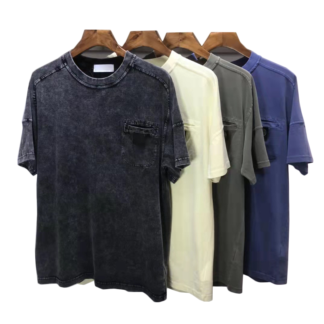Mens T-Shirts Retro Tee Designer Shirt for Men Streetwear Embroidered Round Label with Pocket Cotton Wash Version Clean Up, Army green
Mens T-Shirts Retro Tee Designer Shirt for Men Streetwear Embroidered Round Label with Pocket Cotton Wash Version Clean Up, Army green