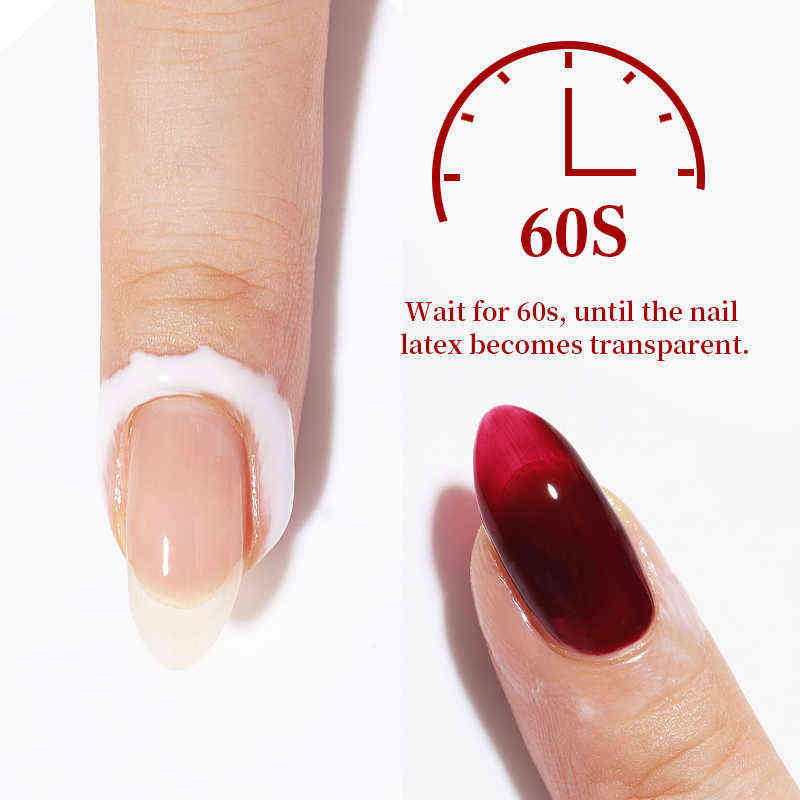 NXY Nail Gel Polish Liquid Peel Off Tape Protect Varnish Anti Spill Latex Fast Dry Skin Care Art Tweezer Protector 0328