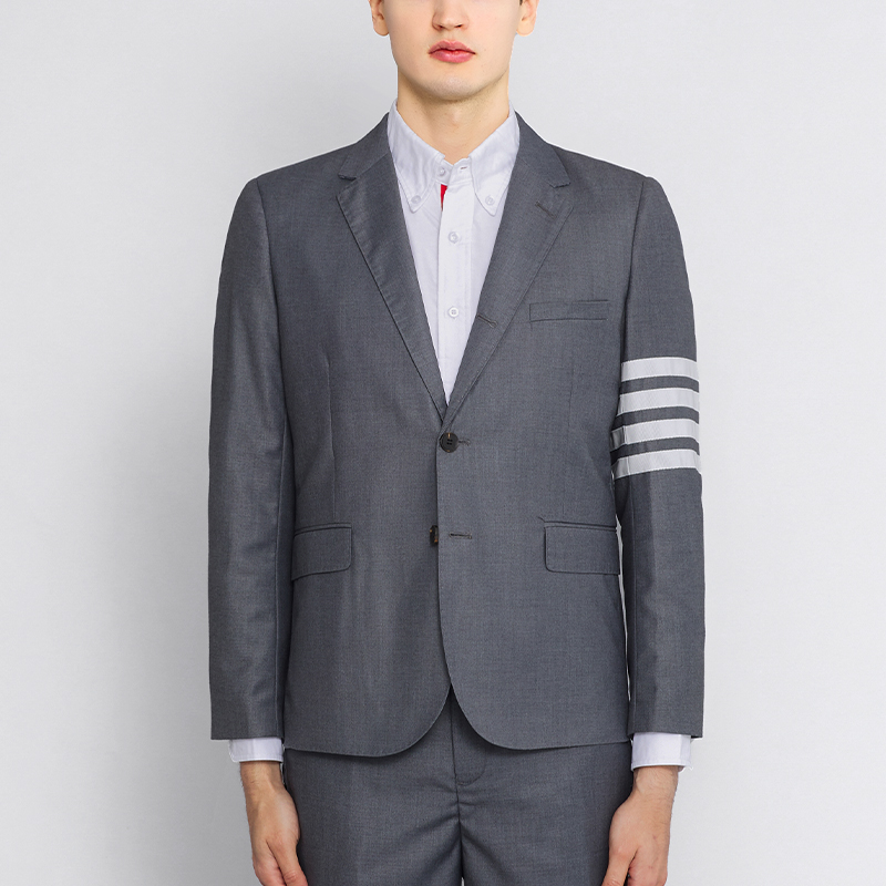 TB Male Suit Classic White 4-bar Jersey Blazers Spring Autunm Luxury Brand Men's Jackets Wholesale Korean Design Formal Suits, Blue
TB Male Suit Classic White 4-bar Jersey Blazers Spring Autunm Luxury Brand Men's Jackets Wholesale Korean Design Formal Suits, Blue