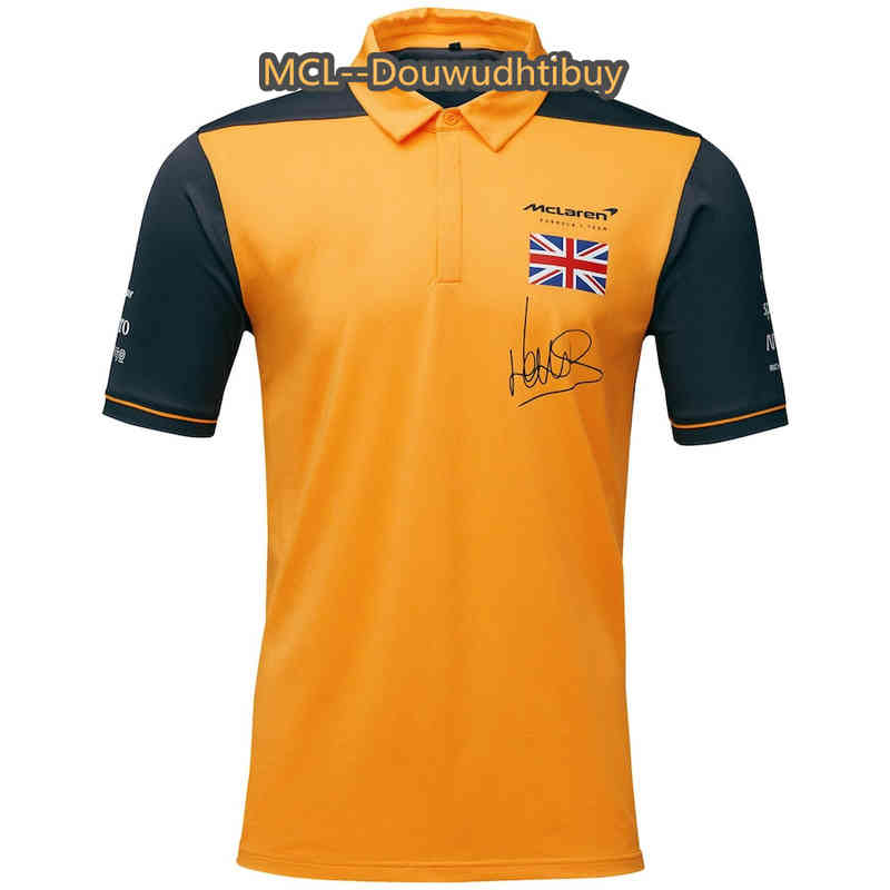 Summer F1 Formula One Mclaren Team Theme Commemorative Polo Racing Fan Shirt Short Sleeve Gulf Oil Co-branded Blue Driver, A3
Summer F1 Formula One Mclaren Team Theme Commemorative Polo Racing Fan Shirt Short Sleeve Gulf Oil Co-branded Blue Driver, A3