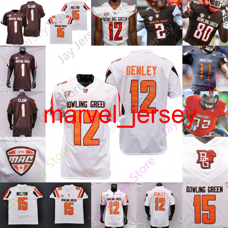 Bowling Green BGSU Football Jersey NCAA College Matt McDonald Nick Mosley Austin Osborne Cavon Croom Jamal Johnson Grant Loy Bryson Denley, Orange
Bowling Green BGSU Football Jersey NCAA College Matt McDonald Nick Mosley Austin Osborne Cavon Croom Jamal Johnson Grant Loy Bryson Denley, Orange