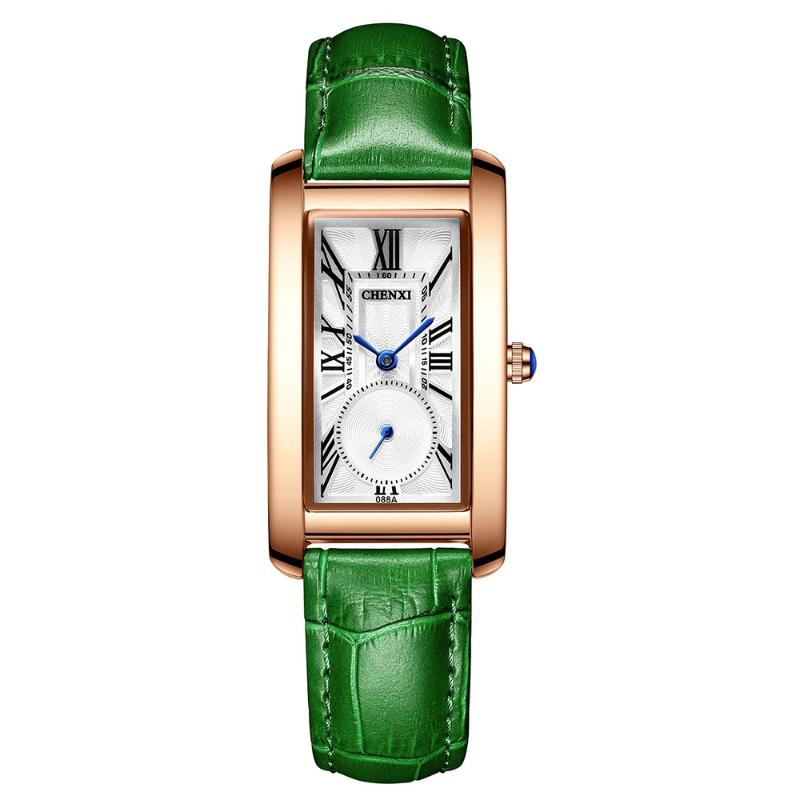 Wristwatches 2022 Chenxi Brand Fashion Women Bracelet Watch Casual Leather Waterproof Wristwatch Ladies Quartz Dress Watches Relogio Feminin, Green
Wristwatches 2022 Chenxi Brand Fashion Women Bracelet Watch Casual Leather Waterproof Wristwatch Ladies Quartz Dress Watches Relogio Feminin, Green