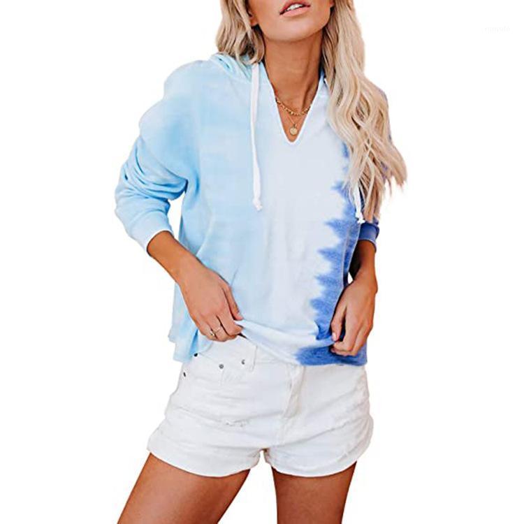 Women' V-neck Hooded Long Sleeve Pullover Sweatshirt Shirt Tie-Dye Gradient Color Casual Sweater Full Fashion Hoodies & Sweatshirts, Orange
Women' V-neck Hooded Long Sleeve Pullover Sweatshirt Shirt Tie-Dye Gradient Color Casual Sweater Full Fashion Hoodies & Sweatshirts, Orange