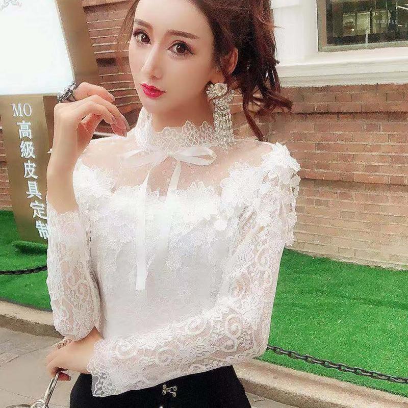 Stand Collar Fashion Woman Blouses 2022 White Lace Blouse Shirt Long Sleeve Women Shirts Blusas Femininas Women, Only tops
Stand Collar Fashion Woman Blouses 2022 White Lace Blouse Shirt Long Sleeve Women Shirts Blusas Femininas Women, Only tops