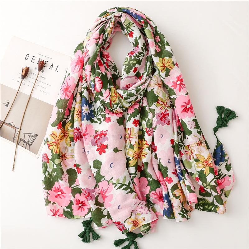 Scarves Est Malaysia Fashion Printing Flower Scarf Shawls Headscarf Women Musllim Hijab WithTassels Tudung Foluard Head WrapsScarves
Scarves Est Malaysia Fashion Printing Flower Scarf Shawls Headscarf Women Musllim Hijab WithTassels Tudung Foluard Head WrapsScarves