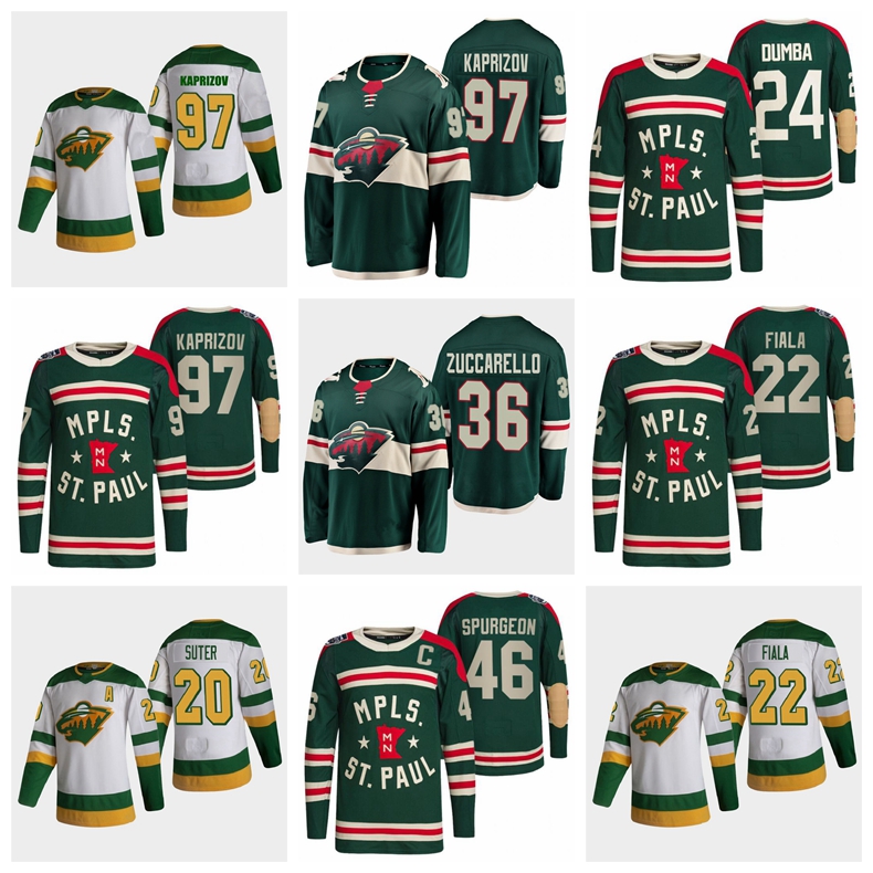 Hockey Jerseys Minnesota''Wild 97 Kirill Kaprizov 22 Kevin Fiala 11 Zach Parise 24 Matt Dumba 20 Ryan Suter 46 Jared Spurgeon Men women youth, As
Hockey Jerseys Minnesota''Wild 97 Kirill Kaprizov 22 Kevin Fiala 11 Zach Parise 24 Matt Dumba 20 Ryan Suter 46 Jared Spurgeon Men women youth, As