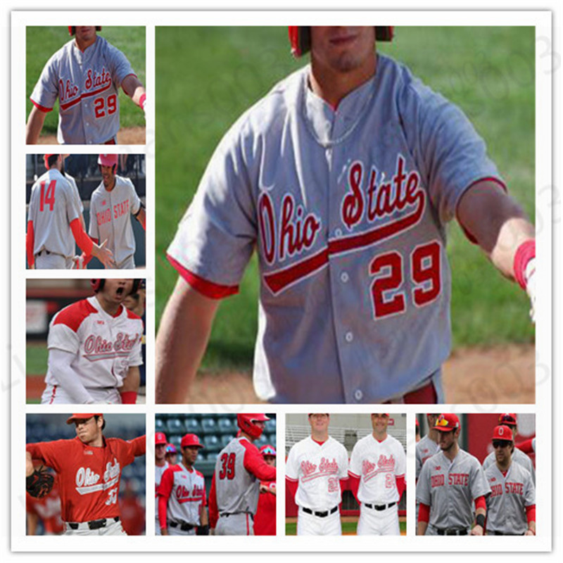NCAA Ohio State Buckeyes 1 Brady Cherry 33 Dominic Canzone 4 Noah McGowan 8 Noah West 3 Jake Vance Baseball stitched Jerseys S-4XL, Red
NCAA Ohio State Buckeyes 1 Brady Cherry 33 Dominic Canzone 4 Noah McGowan 8 Noah West 3 Jake Vance Baseball stitched Jerseys S-4XL, Red