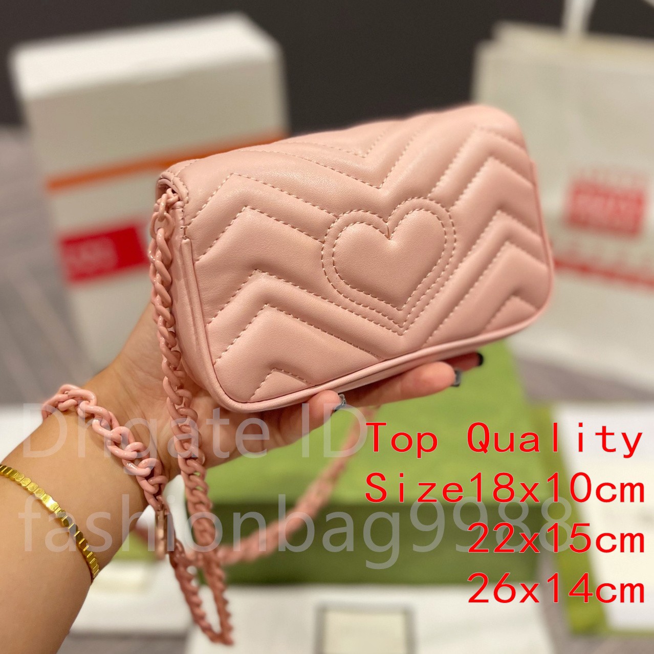 Flap Pink Purses Shoulder Bags Women Genuine Leather Cross Body Handbags Matte Medium Top Quality Designer Small Purse Messenger Quilted Chain Sweetheart Black Bag, Fill price difference
Flap Pink Purses Shoulder Bags Women Genuine Leather Cross Body Handbags Matte Medium Top Quality Designer Small Purse Messenger Quilted Chain Sweetheart Black Bag, Fill price difference