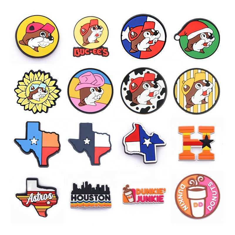 New Custom Bucees Croc Charm Clog Sandal Decoration Whataburger Backpack Texas Houston Shoe Decoration for gift
New Custom Bucees Croc Charm Clog Sandal Decoration Whataburger Backpack Texas Houston Shoe Decoration for gift