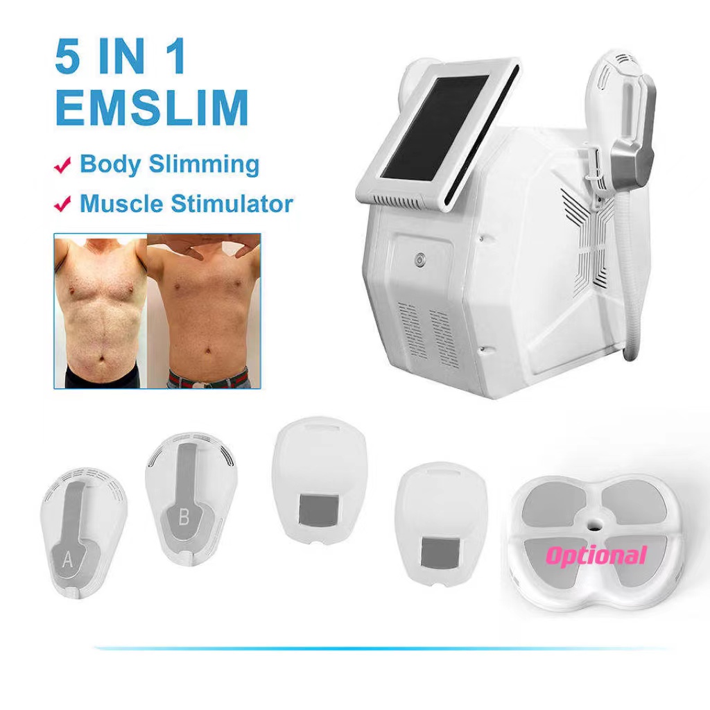 2022 Newest Build Muscle 7 Tesla Slimming Muscles Emslim 2/4handles Machine Body Shaping Equipment EMS Shape With Pelvic Floor Muscle Relaxation Treat