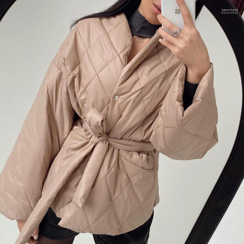 Women's Down & Parkas Quinn Fashion Casual V Neck Women Elegant Solid Argyle Tie Belt Coats Long Sleeve Cotton Jackets Ladies Kare22, Khaki
Women's Down & Parkas Quinn Fashion Casual V Neck Women Elegant Solid Argyle Tie Belt Coats Long Sleeve Cotton Jackets Ladies Kare22, Khaki
